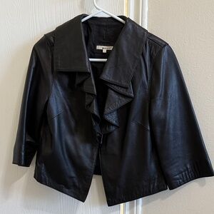 LAmade Black Leather Women's Jacket